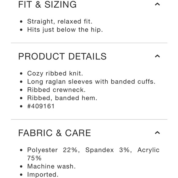 ⭐️ Firm Price⭐️ NWOT Gap Ribbed Raspberry Ice Sweater - Picture 2 of 2